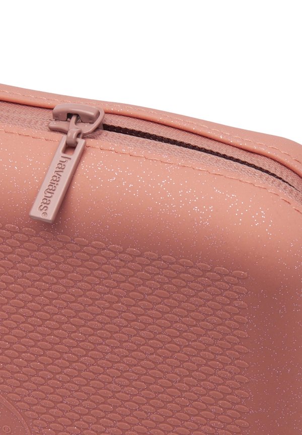 HAVAIANAS BEACH NECESSAIRE GLITTER - Wash bag - crocus rose3