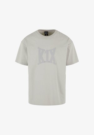 K1X, BASKETBALL - Trükipildiga T-särk - grey