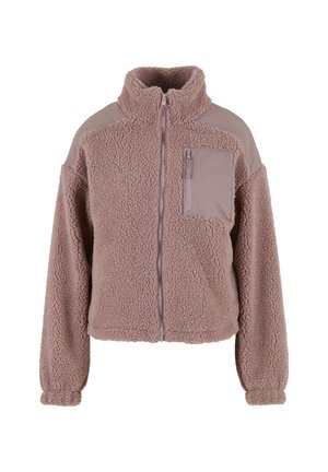 Urban Classics Fleece jacket - duskrose
