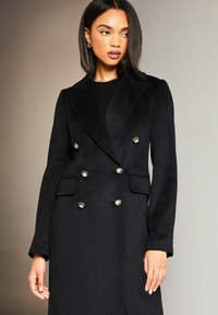 Lipsy COLLAR DOUBLE BREASTED - REGULAR FIT - Klasisks mētelis - black