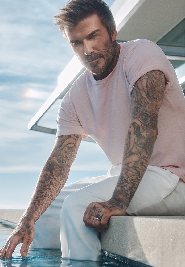 BECKHAM X BOSS TROUSERS - Trousers