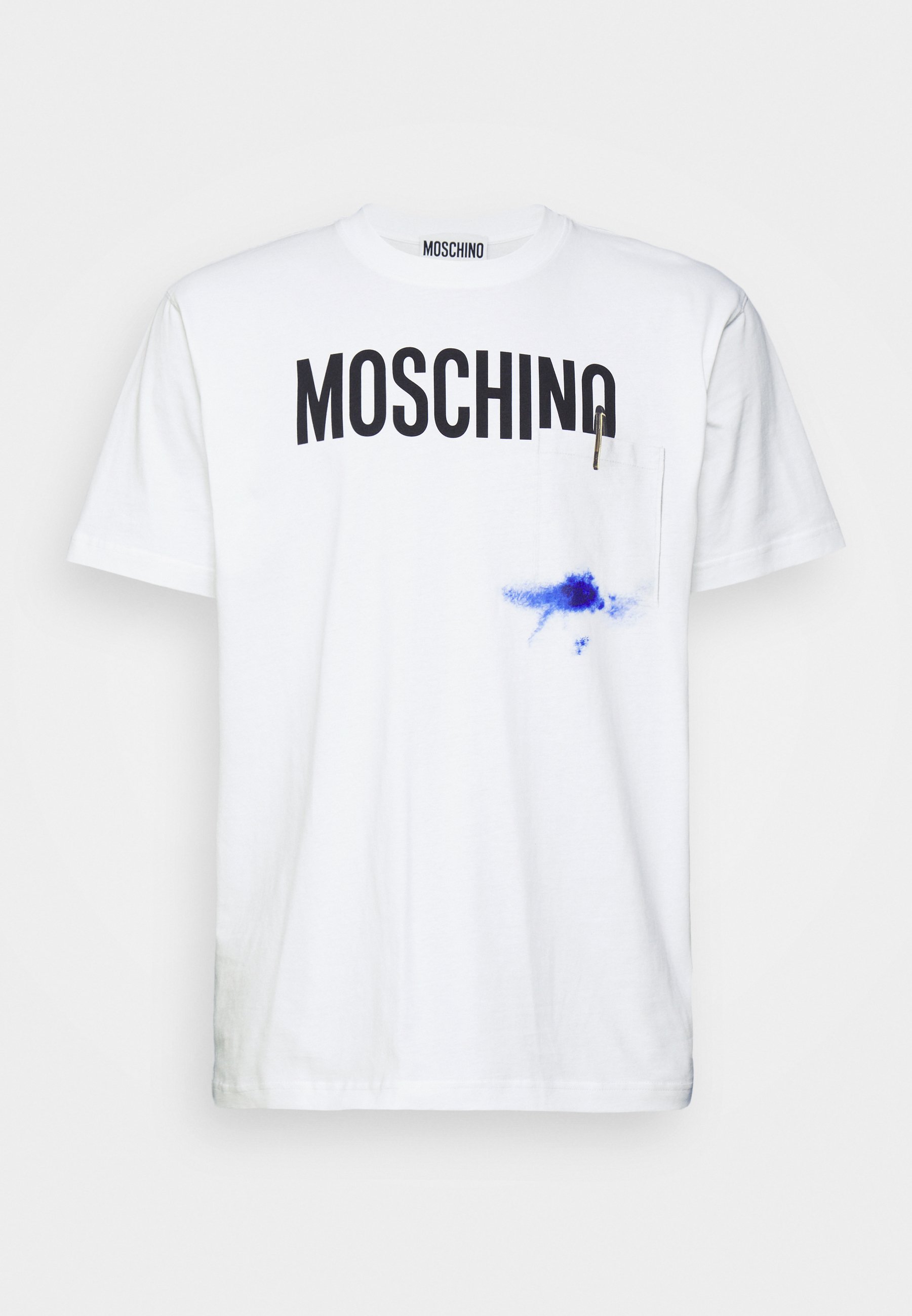 【関税込み】Moschino ホワイト プリントTシャツ Moschino プリント Tシャツ | ホワイト | FARFETCH JP