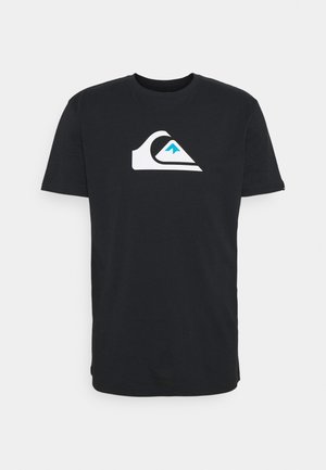 Quiksilver, COMPLOGO SS - T-shirt imprimé - black