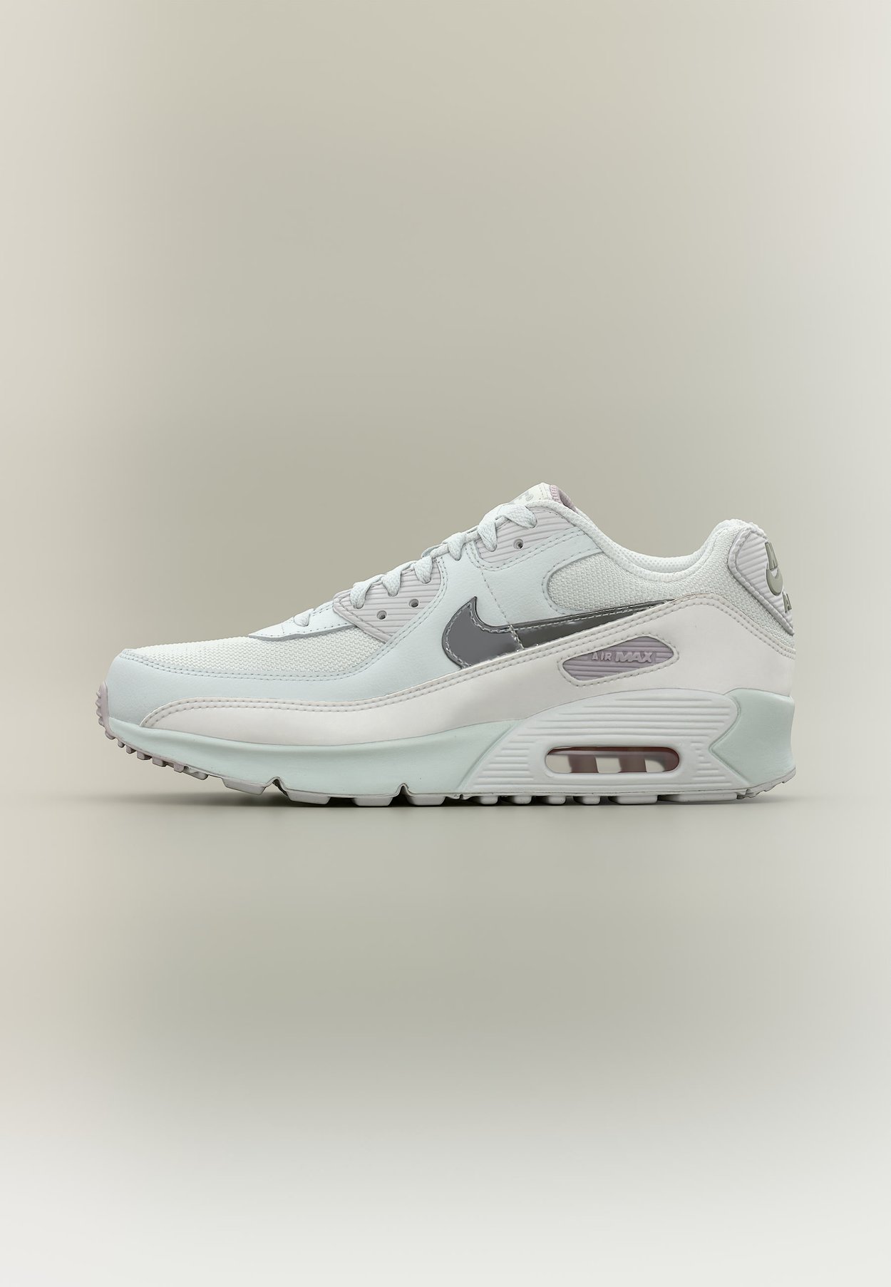 Nike AIR MAX 90 SHINE UNISEX - Zapatillas - photon dust/metallic silver-coloured/vast grey/silver-coloured lilac