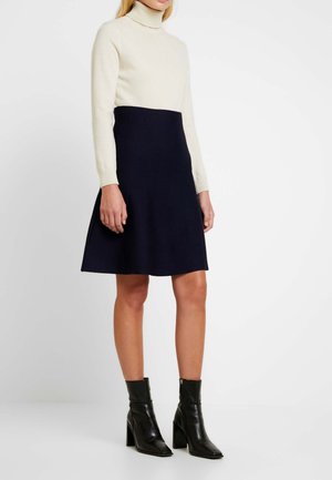 SRHENRIETTA KNIT SKIRT - A-lijn rok - total eclipse