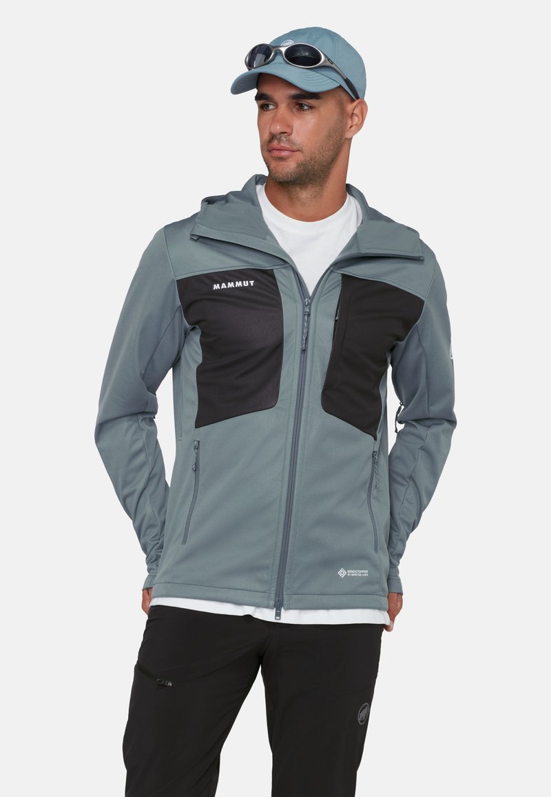 Sorte Mand Mammut ULTIMATE - Softshell jakker - strata black/sort - Zalando.dk
