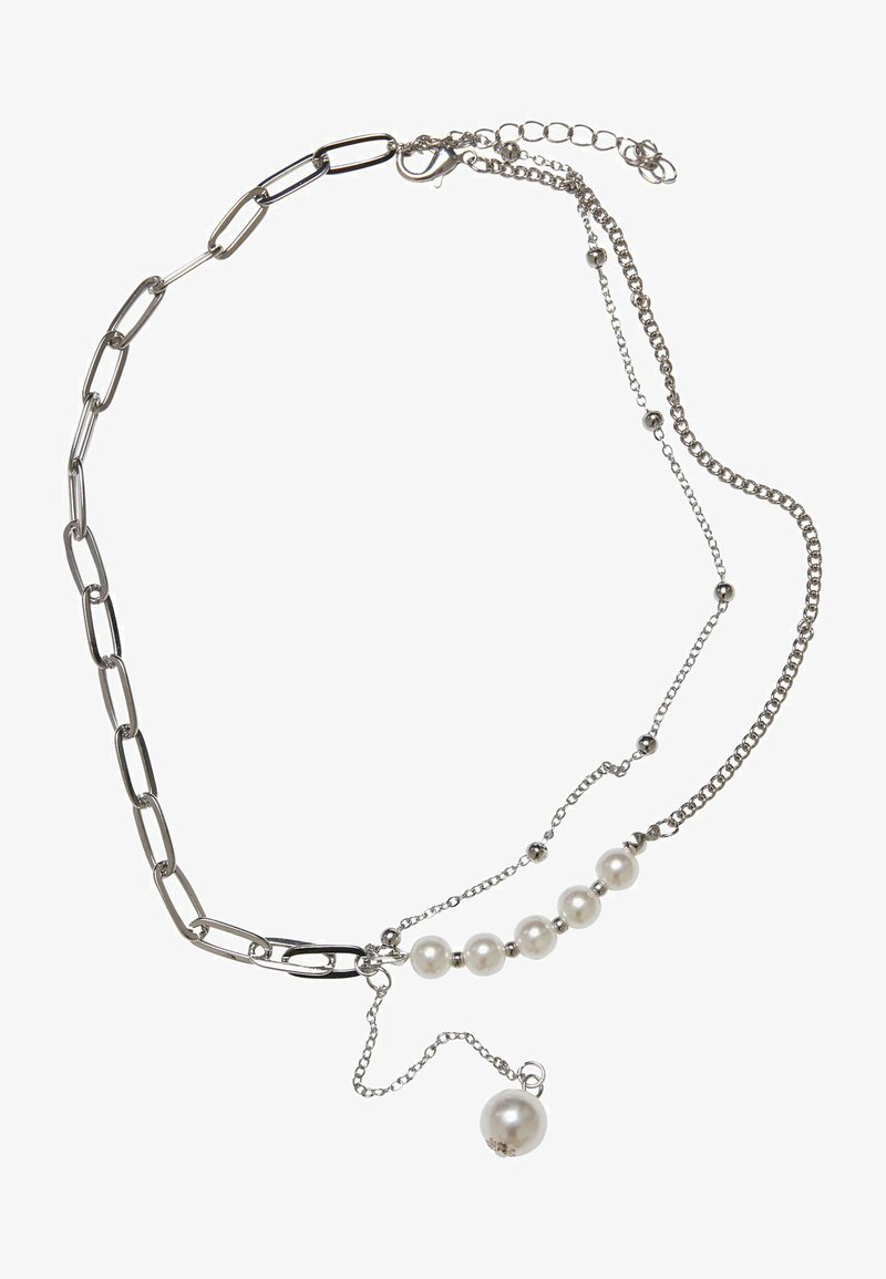 Urban Classics - JUPITER PEARL  - Necklace - silver-coloured, Enlarge