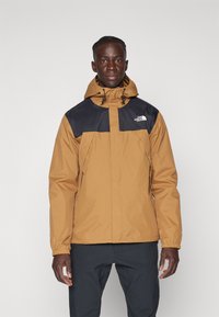 The North Face - ANTORA JACKET - Hardshell-jakke - utility brown/black Miniaturebillede 1