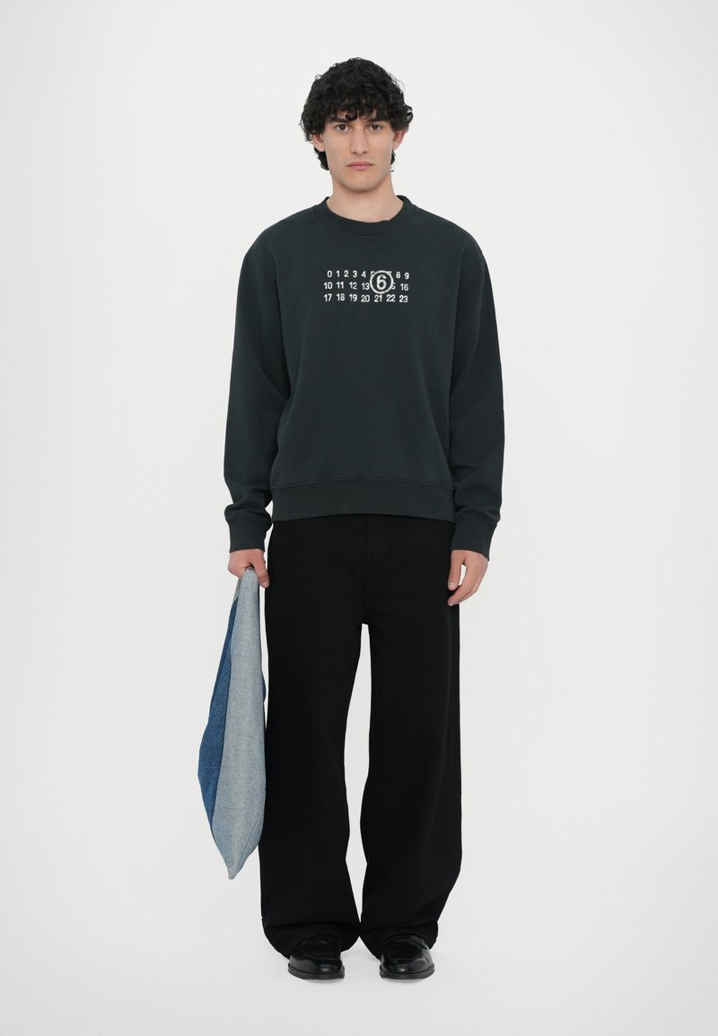 Mm6 Maison Margiela Black Sweatshirts