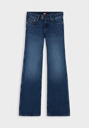 Tommy Jeans, LOW RISE BOOTCUT JEANS - Дънки с разкроени крачоли - dark blue denim