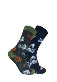 Mr Ukko 2 PACK SHARKS & FISHBONE - Strømper - sharks and fishbones