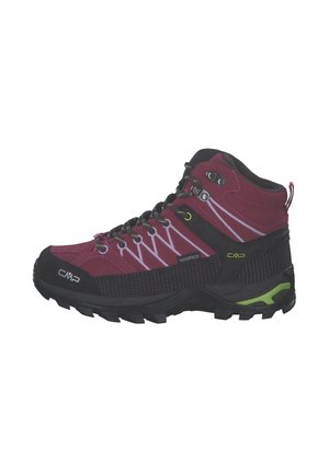 RIGEL MID TREKKING - Outdoorschoenen - peony apple