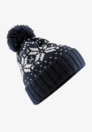 Neverless NORWEGER RIPPSTR - Beanie - navy