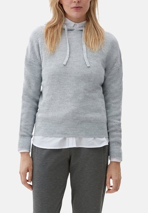 Strickpullover - grau