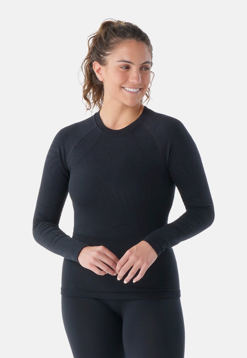Smartwool INTRAKNIT ACTIVE BASE LAYER LONG SLEEVE Longsleeve black