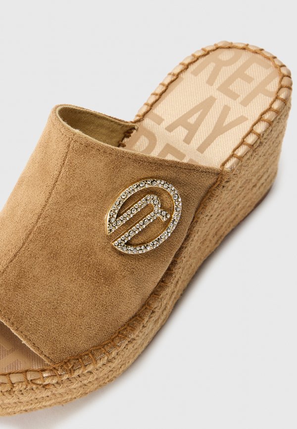 SUSAN - Wedge sandals - beige3