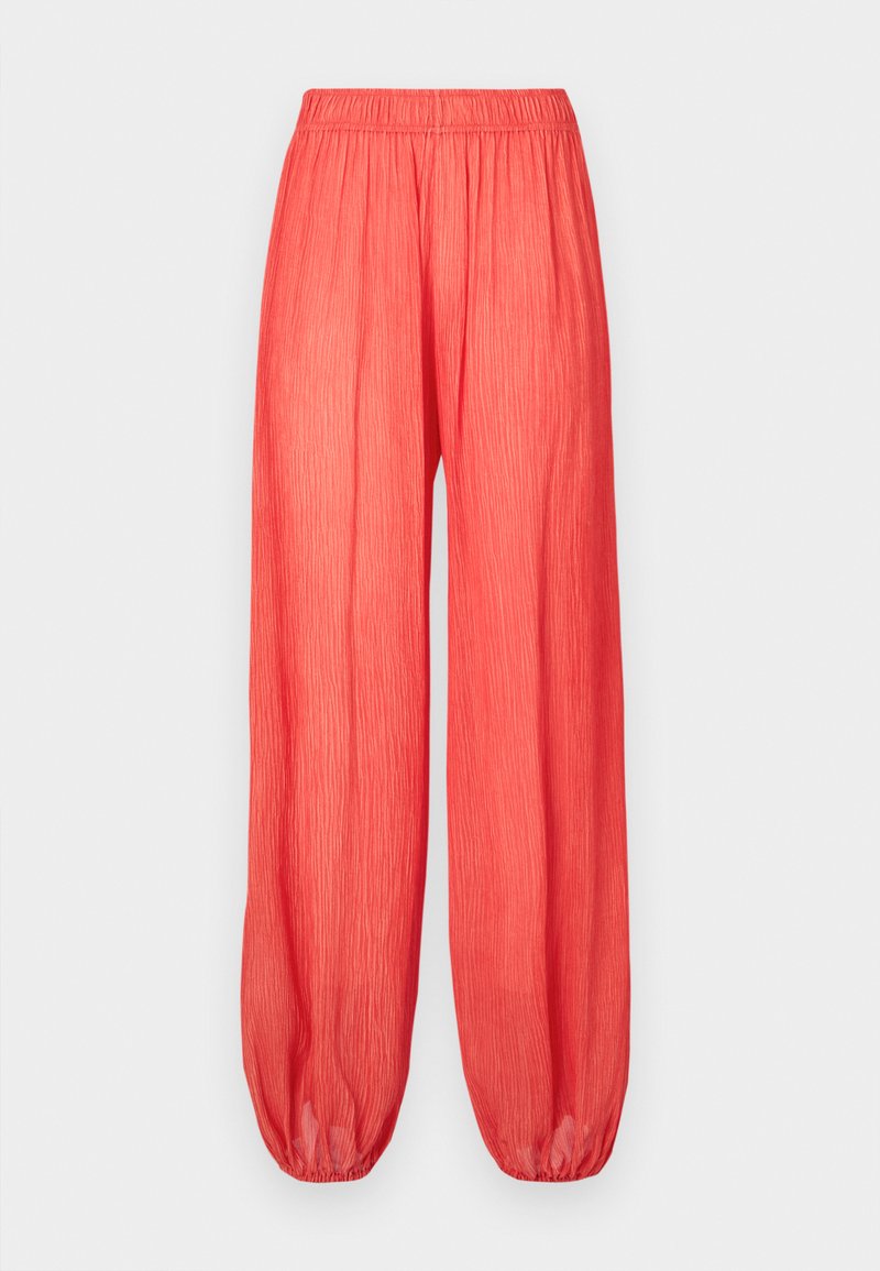 Rodebjer SUSAN - Pantalon classique - tangerine/rouge - ZALANDO