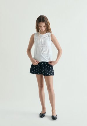 Scalpers, SCALPERS SHIRRED TEE GIRLS - Top - white