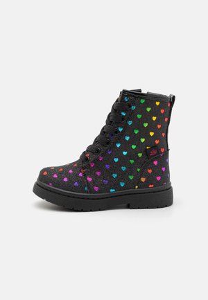 ISALIE - Schnürstiefelette - black/multi-coloured