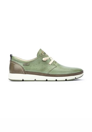 RIVAS - Baskets basses - mint green