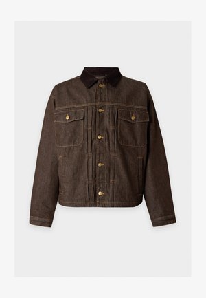 7 for all mankind, PLEATED JACKET - Дънково яке - deep earth