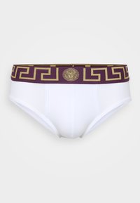 Não selecionado, white/dark aubergine/gold