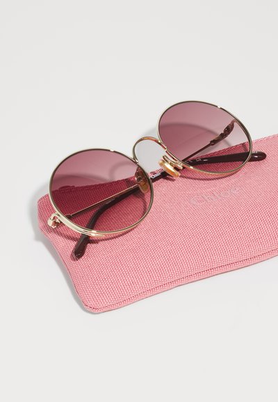 CHLOÉ SUNGLASS UNISEX - Γυαλιά ηλίου - gold-coloured/brown