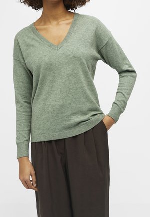 Jersey de punto - dark green