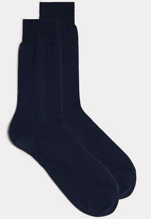 KURZE AUS MERCERISIERTER - Socken - light blue grey