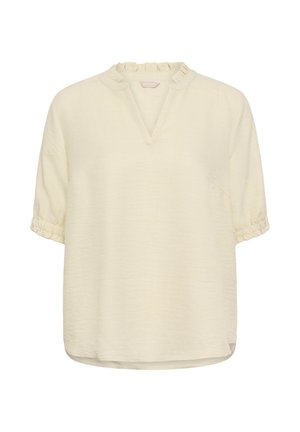 Bon'A Parte, BPODA ½ SLEEVE - Bluse - antique white melange