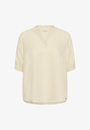 Bon'A Parte, BPODA ½ SLEEVE - Bluse - antique white melange