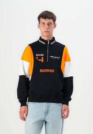 MCLAREN - Neule - black/orange/white