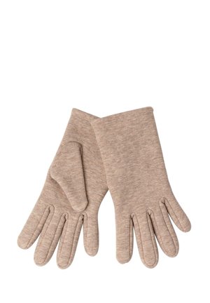 Handsker - light brown melange