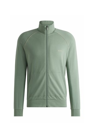 BOSS MIX&MATCH - Sudadera con cremallera - light green