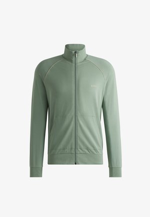 BOSS MIX&MATCH - Zip-up sweatshirt - light green