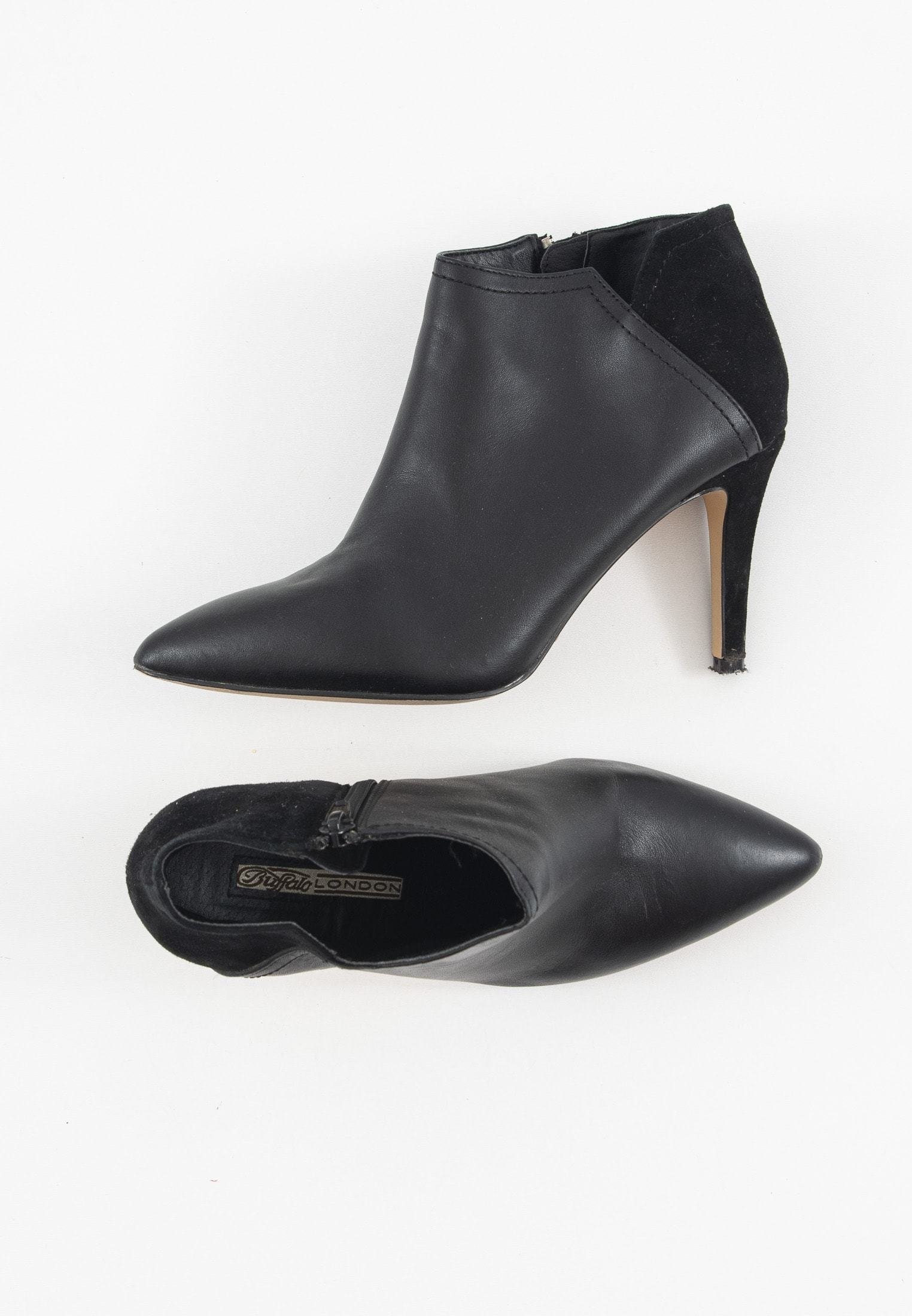 Buffalo Bottines à talons hauts - schwarz/noir - ZALANDO.FR