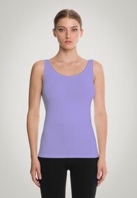 Wolford JAMAIKA SINGLET - Linne - lavender sky