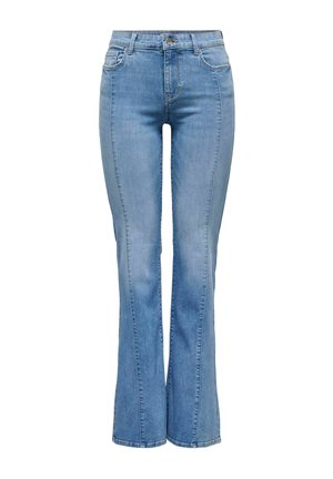 Flared jeans - light blue denim