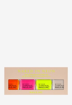 QUAD - Nail set - naked in neon