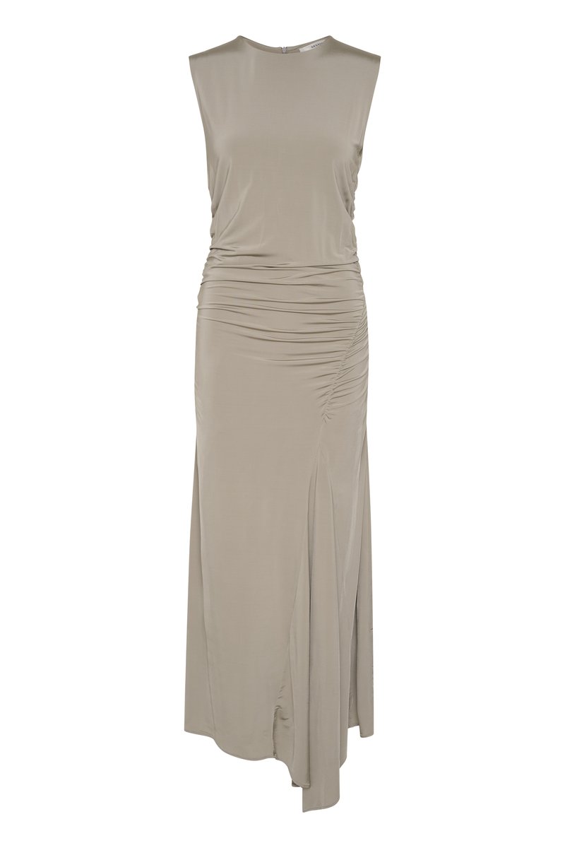 Gestuz Maxi-jurk taupe