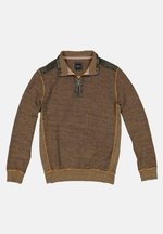 Engbers Sweatshirt Mit Stehbund - Baumwollmix Sweater Mit Badge