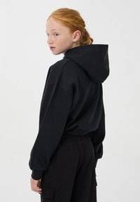 Terranova Felpa con cappuccio - nero