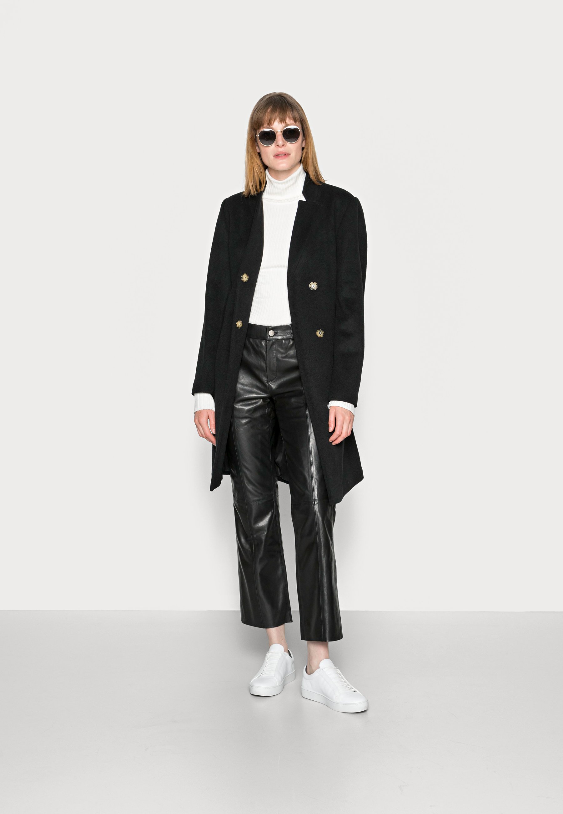 Culture BENJA LEATHER PANTS - Leather 