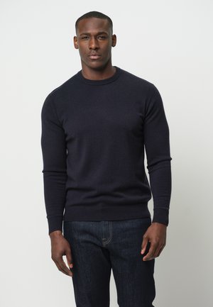 PROFUOMO CREW NECK - Strickpullover - navy