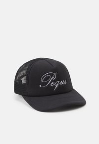 LOGO TRUCKER UNISEX - Kšiltovka - black