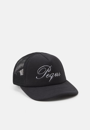 LOGO TRUCKER UNISEX - Pet - black