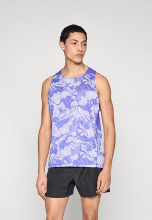 FUJITRAIL SINGLET - Topp - blue