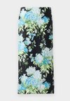 ALL OVER SWEET WILLIAMS - Bleistiftrock - multi-coloured/black