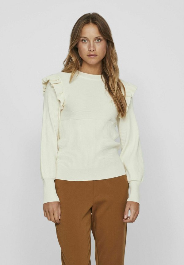 VINEIRA O-NECK NOOS - Strickpullover - birch