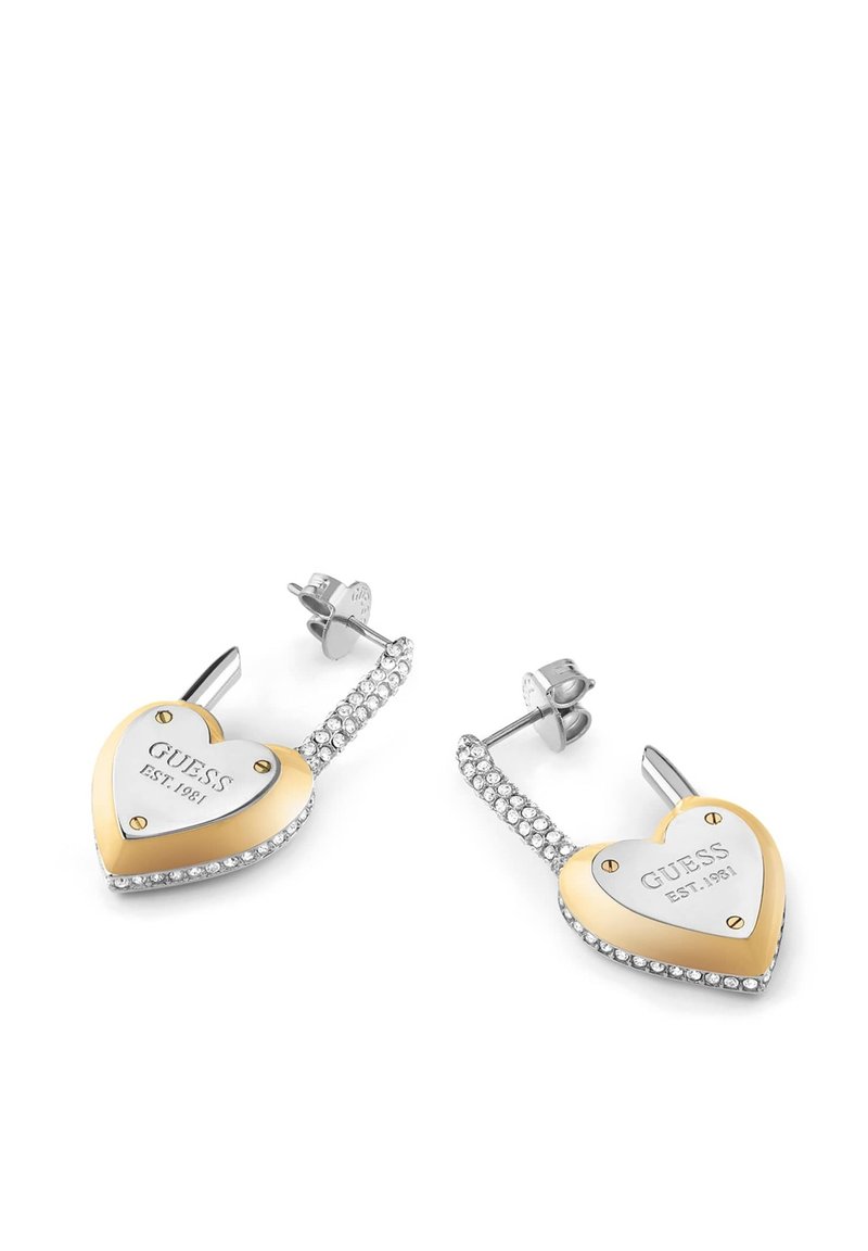 Guess ALL YOU NEED IS LOVE - Orecchini - silberfarben